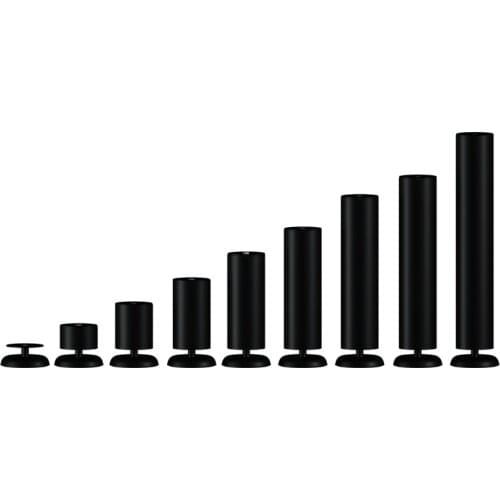 1Pcs3.5CM-255CM Furniture Adjustable Cabinet Legs Stainless Steel Furniture Legs Cabinet Table Sofa Bed Feet Furniture Legs Feet