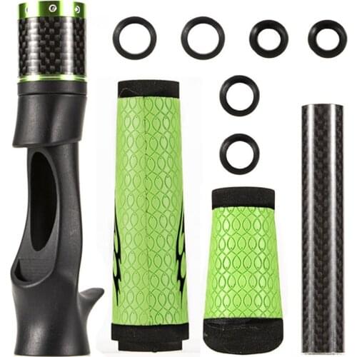 2019 Hot Sale Fishing Rod Handle Repair Building Kit Portable Fishing Reel Seat Non-slip Fishing Accessories Pesca Carretilha 6