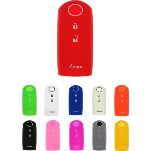 73x33x18mm Key Silicone Cover Case Antiscratch Housing For Mazda CX-5 CX-3