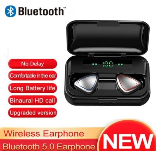 TWS Wireless Headphones Touch Bluetooth Earphones HIFI Sound Headset Waterproof with Microphone for IOS Android Phone xiaomi