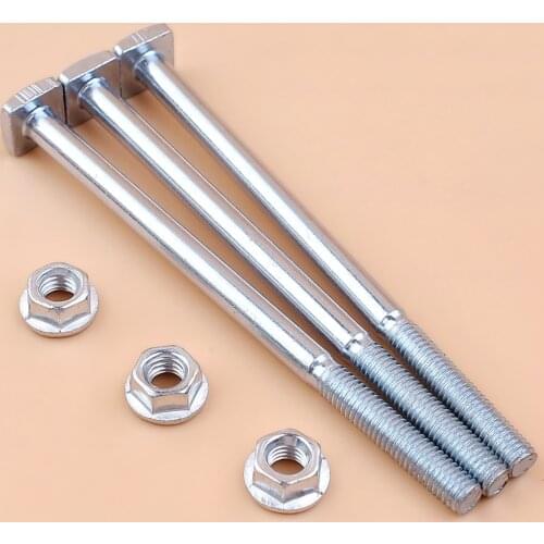 3pcs/lot Exhaust Muffler Bolts For STIHL MS290 MS390 MS310 MS 290 390 310 029 039 Petrol Chainsaws Gas Saws Replacement Parts