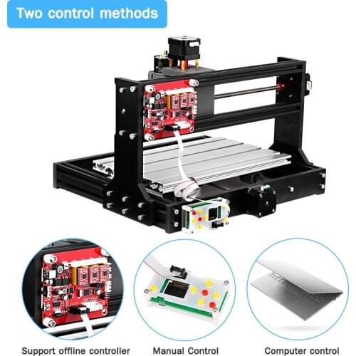 CNC 3018 PRO Laser Engraver Wood CNC Router Machine GRBL ER11 Hobby DIY Engraving Machine for Wood PCB PVC Mini Engraver