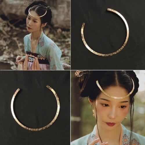 Hanfu Cosplay Hairpin Accessories For Women Fairy Makeup Princess Headwear Han Dynasty Makeup