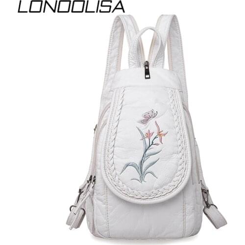 LONOOLISA Women's Backpacks With Embroidery