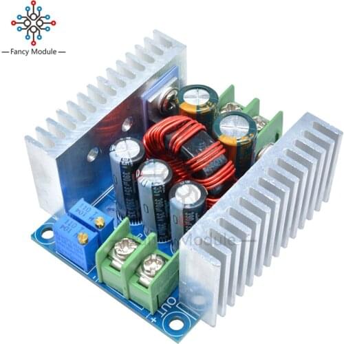 300W 20A DC-DC Buck Converter Step Down Module Constant Current LED Driver Power Step Down Voltage Module Electrolytic Capacitor