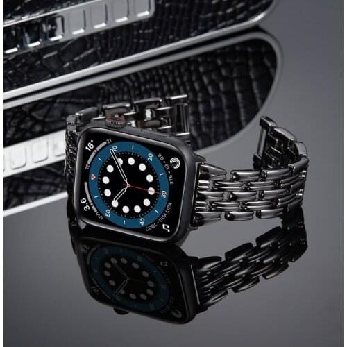 For Apple Watch Series 6 5 4 Band Strap 40mm 44mm Watchband For Apple Watch SE 42mm 38mm iWatch 3 2 1 Smartwatch Wristband belt