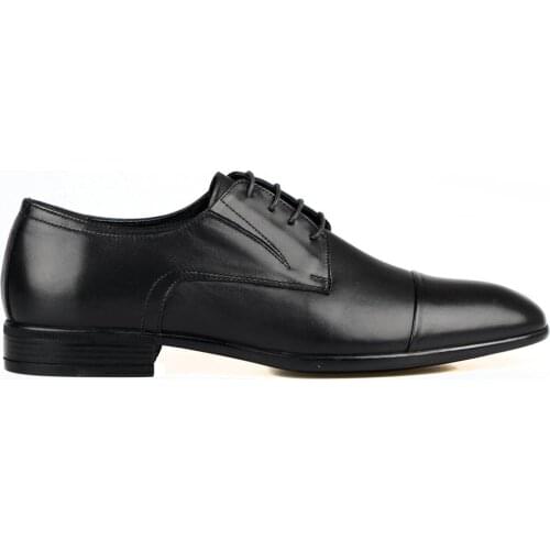 FootCourt New Black Leather Men Handmade Dress Shoes Wedding Banquet Men Lace-up Office Shoes Derby Shoes High Quality handcraft