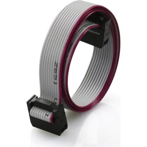 2pcs 10P 60cm 70cm 80cm 2864 LCD 2004 LCD Extension Cable MKS Prusa Ramps RepRap Anet i3 FT5 3D Flat Ribbon Date Cable Lead Wire