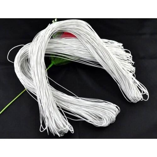 18 Colors 80m/lot Waxed Leather Thread Wax Cotton Cord String Strap DIY Woven Bracelet Necklace Jewelry Accessories 1mm/2mm