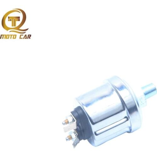 Good quality Mechanical Oil Pressure Sensor Double Pole Thread 1/8NPT Gauge Sender Measuring Range 0-10bar for Ship Boat VDO
