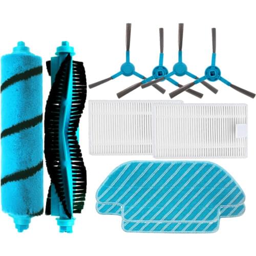 Roller Main Side Brush Hepa Filter Mop Cloth for Cecotec Conga 4090 5090 Robotic Vacuum Cleaner Spare Accessories Replacement