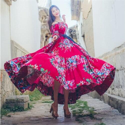 New High Quality Explosions Leisure embroidery Dresses Women Spring summer Casual Shirt Dress