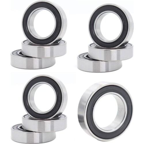 10Pcs 17287-2RS 17287RS Ball Bearing 17X28X7mm Bike Wheels Bottom Bracket Repair Bearing