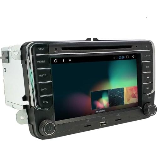 2 DIN 7 inch Android 8.1 Universal Radio Car DVD Player for Volkswagen VW Car Stereo With HD GPS Navi BT USB SD RDS SWC 1+16GB