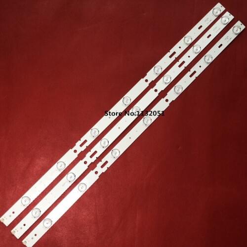 3pcs/1lot 625mm LED backlight strip 7 lamp for Sam sung 32 inch TV 2014ARC320 BEKO B32-LB-5537 B32-L-4511 ALTUS AL32LBM410