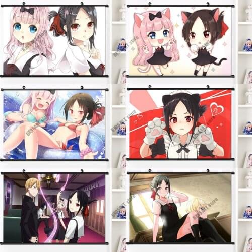 5D DIY Diamond Painting Japanese Anime Love Is War Full Drill Embroidery Mosaic Art Picture Cross Stitch Kits Home Decor Gift