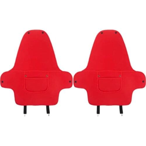 For Tesla Model 3 Seat Back Mat Anti-Kick Pad Leather Rear Seat Back