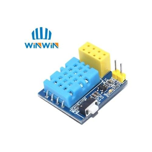 D44 ESP8266 ESP-01 ESP-01S DHT11 Temperature Humidity Sensor Module esp8266 Wifi NodeMCU Smart Home IOT DIY Kit (without ESP01)