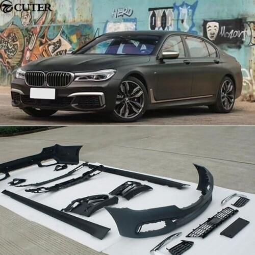 G11 G12 M760li PP Car body kit front bumper Rear bumper side skirts For BMW G11 G12 M760Li 12-15