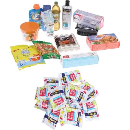 Miniature Drink Food Canned Food Play Blind Bag Play Supermarket Toy A Blind Bag For Drinks And Snacks