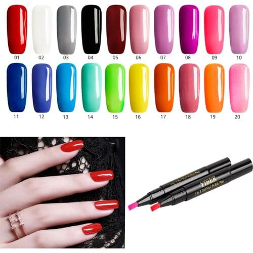 Profesional Nail Gel Polish Pen Temperature Color Changing Pencil 8ml Nail Art Decorations гель лак для ногтей Beauty Manicure