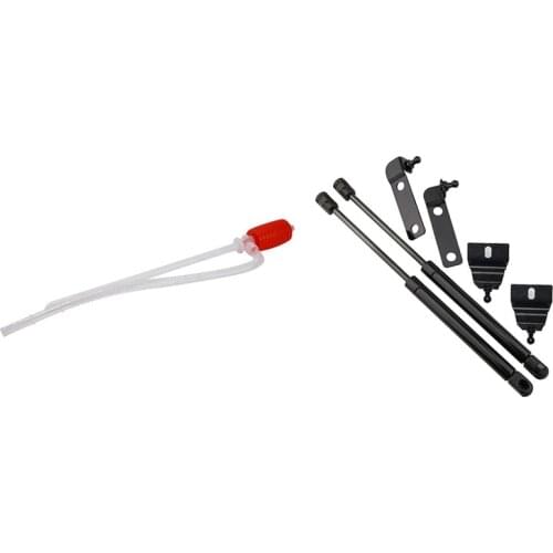 Hand Siphon Syphon Pumps & For Toyota Fortuner Hilux Revo 2015 2016 Two Sides Auto Front Hood Bonnet Modify Gas Struts