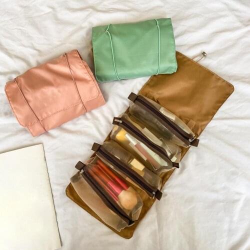 Storage Pouch Large Capacity Compartment Travel Accessories Portable Foldable Container for Travel