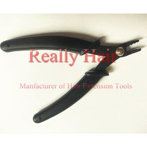 1pcs/lot black handle Nano rings Special piler for Nano ring hair plier