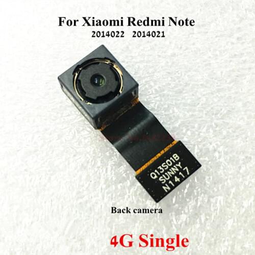 100% Original Back Camera Flex cable For Xiaomi Redmi Note Rear Front built-in Camera connector module Replacement part