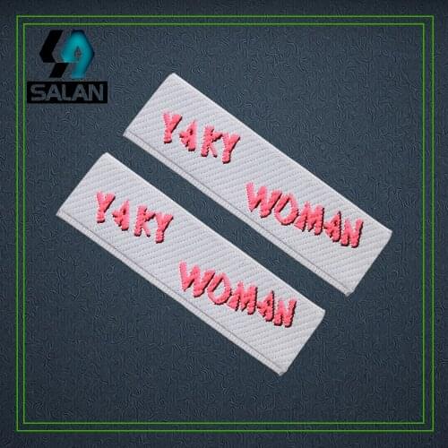 Custom sewing Clothing tags Customized fabric Woven Label Damask Woven Label embroidered tags for clothes