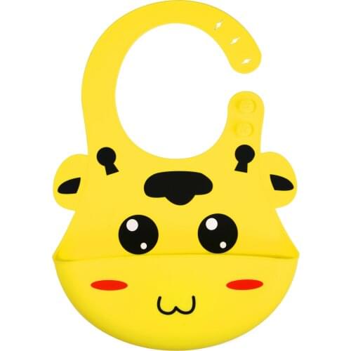 Baby Bibs Waterproof Silicone Feeding Baby Saliva Towel Newborn Cartoon Aprons Baby Bibs Adjustable Different styles of Bibs