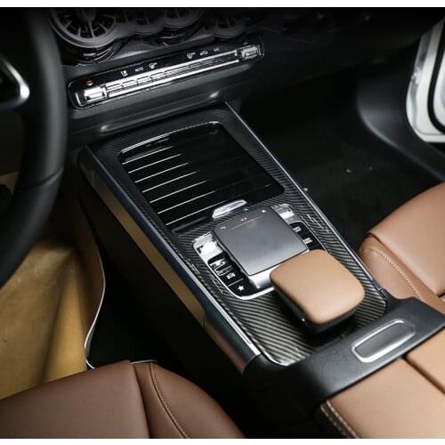 For Merce des Benz B GLB Class W247 X247 2020 Interior Sticker AccessoryCar Part Center Console Protection Frame Trim ABS Chrome