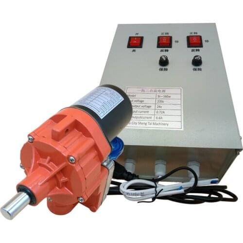 Electric film winder Korean new type automatic fan, greenhouse side-rolling top roller shutter machine