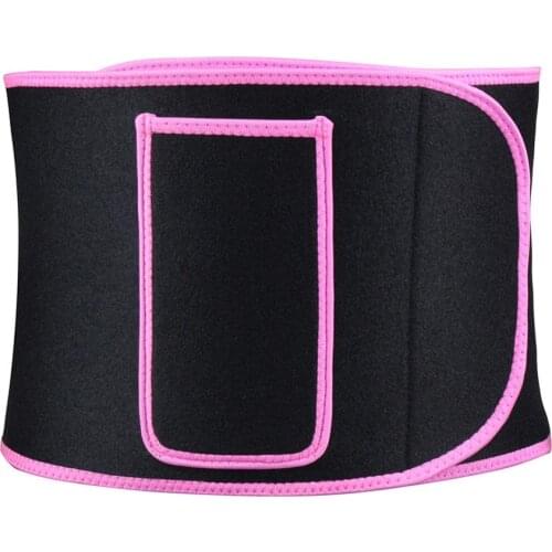 Compression Waist Support Belt Adjustable Fitness Sweating Slimming Wrap Trainer