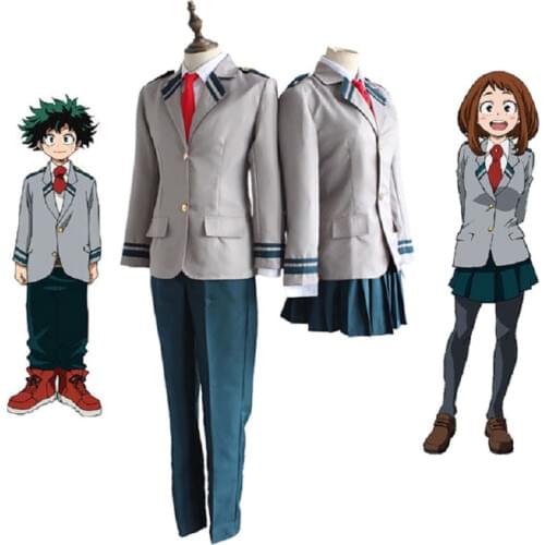 My Hero Academia Cosplay Costume OCHACO URARAKA Izuku Midoriya School Uniforms Sportswear Boku no Hero Academia Cosplay Costume