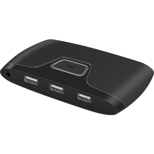 HDMI-Compatible Kvm Switch 2 in 1 Out 2-Ports HDMI-Compatible Switcher Selector USB Keyboard Mouse and Printer Sharing
