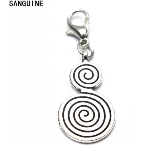 Hot selling 12pcs/lot Alloy lollipop dangle charms lobster clasp hanging charm DIY bracelet&pendant floating charms jewelry