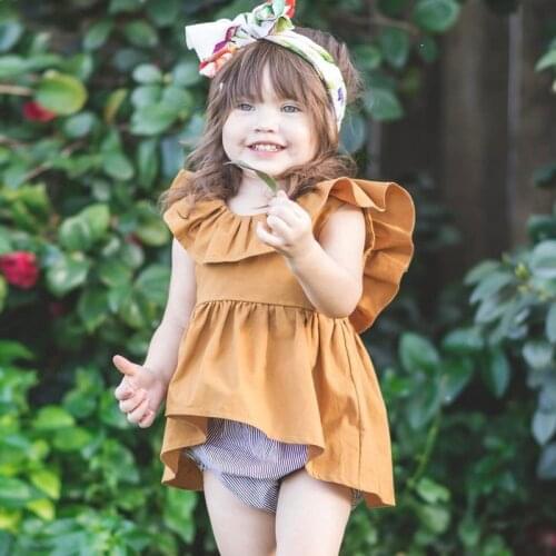 Fashion yellow Summer Kids Vestidos Baby Girls Dress Infant Princess Dresses For Girl With Bow Cute Backless Children Clothing