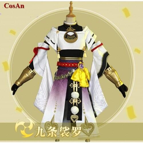 New Game Genshin Impact Kujou Sara Cosplay Costume Female Lovely Kimono Uniform Activity Party Role Play Clothing XS-XXL