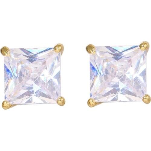 Bettyue New Arrival Tiny Cubic Zircon Earring Noble Gold Jewelry For Female Fashion Statement Cute Party Decoration
