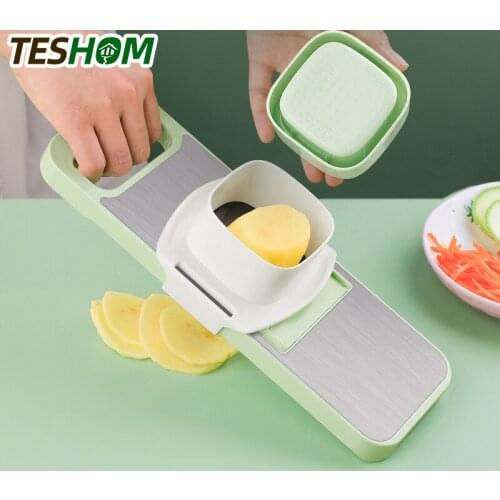 Stainless Steel Vegetable Chopper Mandoline Slicer Fruit Cheese Onion Cutter Potato Peeler Grater Kitchen Tools Gadgets