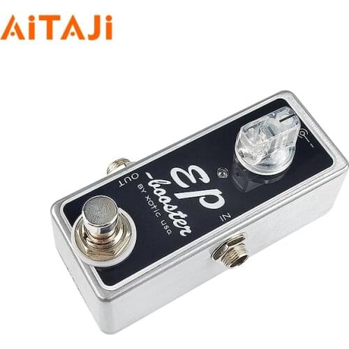Clean Boost Guitar Pedal For Xotic EP Booster Effects Excitation Preamp Tone Polisher Audio Asseccories 9V 1PC
