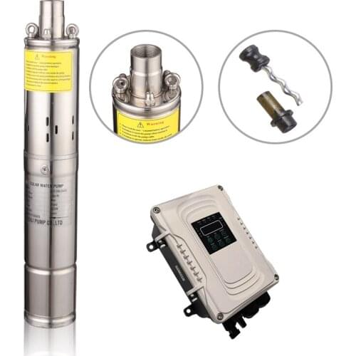 3inch 750w dc submersible solar water pump 200m head for agriculture price small tube well s cell