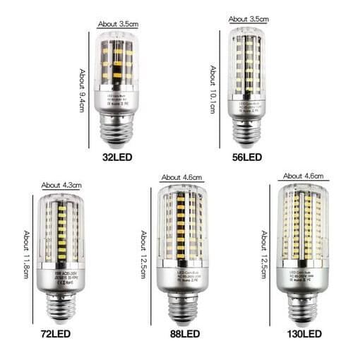 LED Bulb Lamp E27 E14 85-265V SMD 5736 5W 10W 15W 20W 25W Light Bulbs Lampada LED Diode Lamps Energy Saving Lights for Home