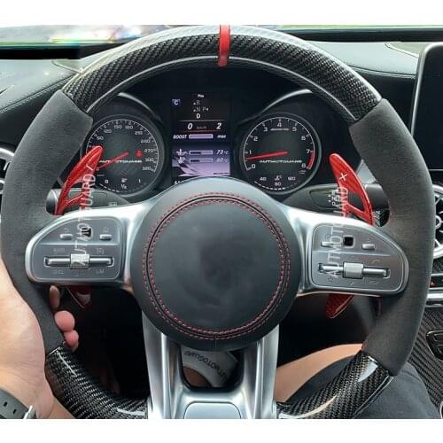 Car Steering Wheel Paddle Shift Extension Shifters DSG For Mercedes Benz AMG A45 C63 CLA45 GLE GLA CLS GLS W205 W213
