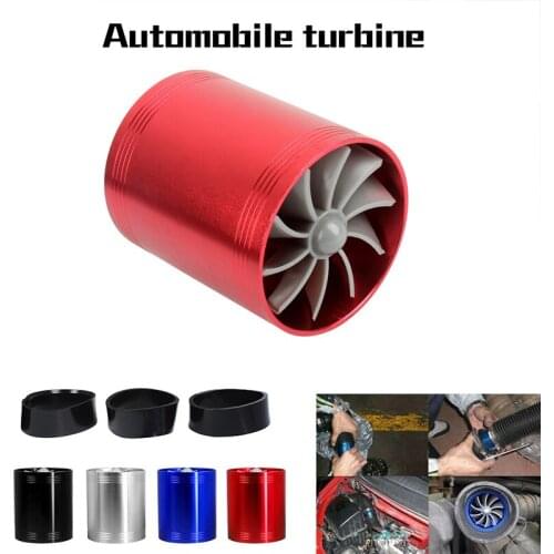 Universal F1-Z Turbo Charger Supercharger Fuel Gas Turbines Air Intake Saver Fan NJ88