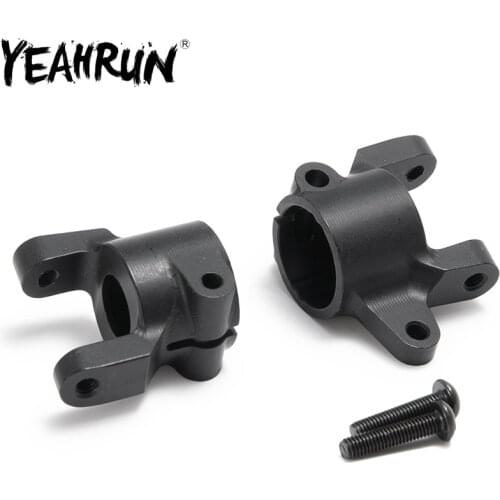 YEAHRUN Aluminum C Hub Carrier Kit for Front Axle 1:10 AXIAL SCX10-II AX90046 RC Crawler Car Upgrade Parts