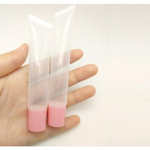 20 g 15 g 10g Empty Cosmetic Tubes Packaging Gold Black Pink Lipgloss Squeeze Tube Lip Gloss Packaging 200pcs