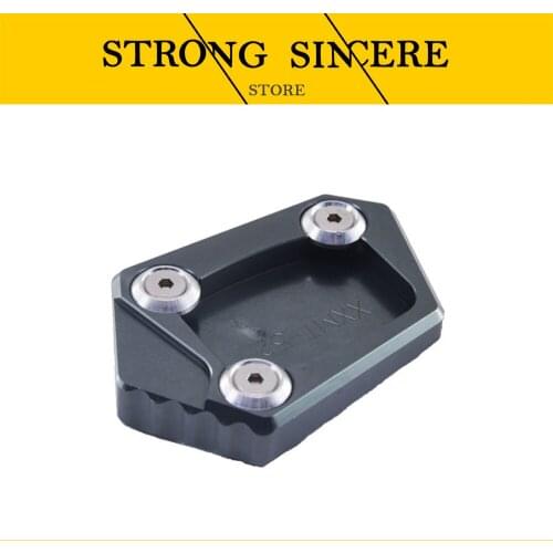 Motorcycle Accessoris CNC Side Stand Enlarge Plate Kickstand Extension Pad For HONDA NC700 NC750