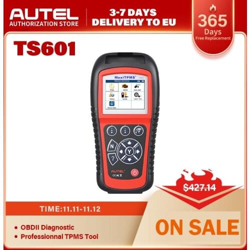AUTEL MaxiTPMS TS601 TPMS Car Diagnostic tool OBD2 Scanner Automotive Activator Tire repair tools Sensor programming Code Reader